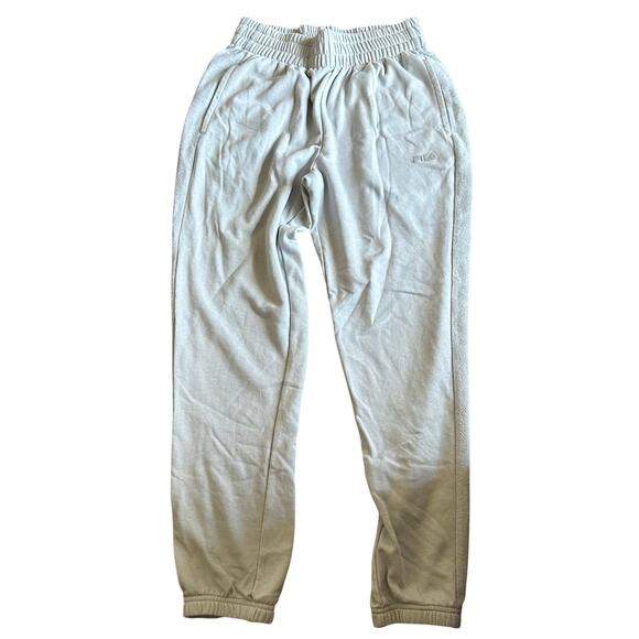 EUC Fila Gray Lightweight Sweatpants Men's sz S - Picture 1 of 3